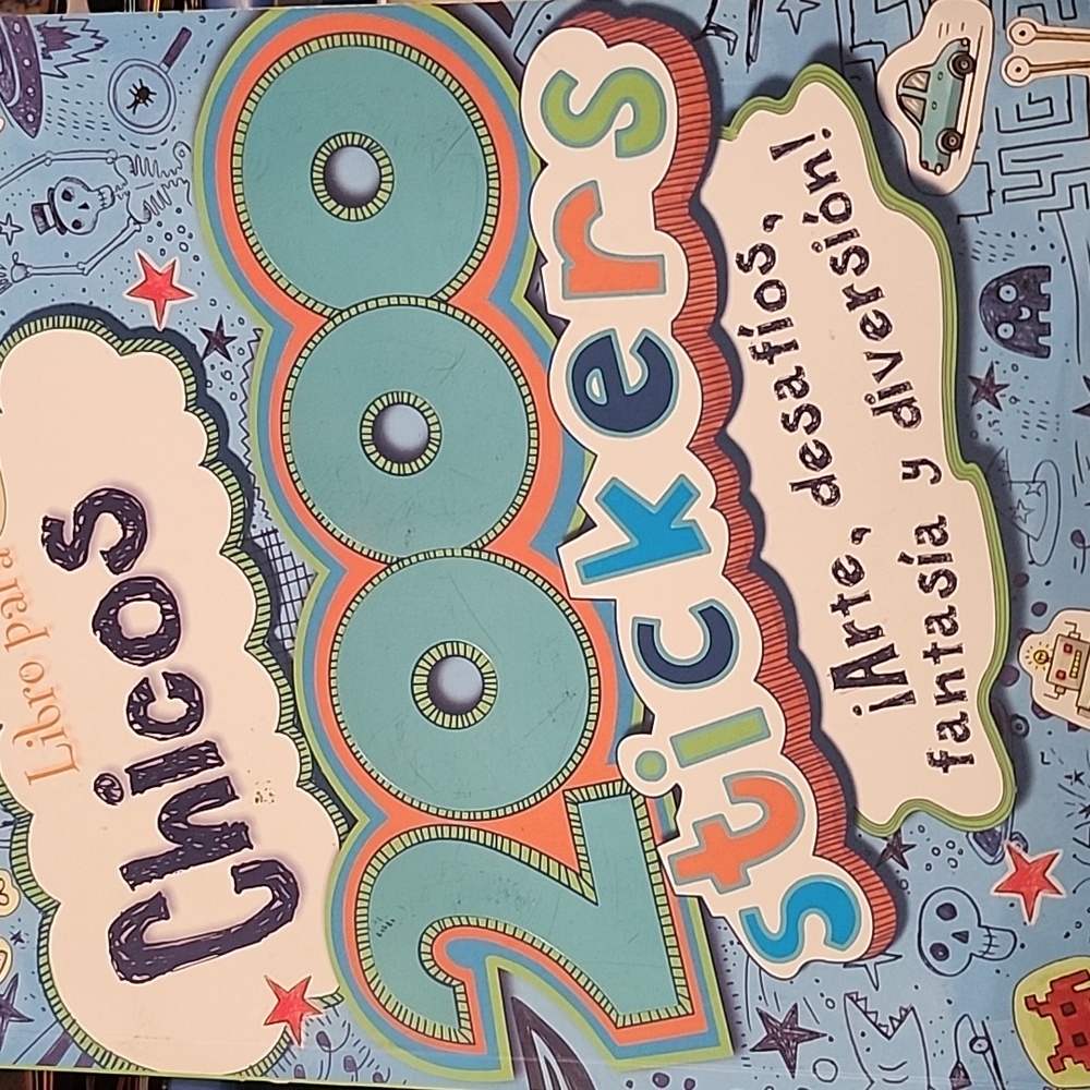 Libro Para Chicos 2000 stickers